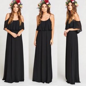 Caitlin Ruffle Maxi Dress